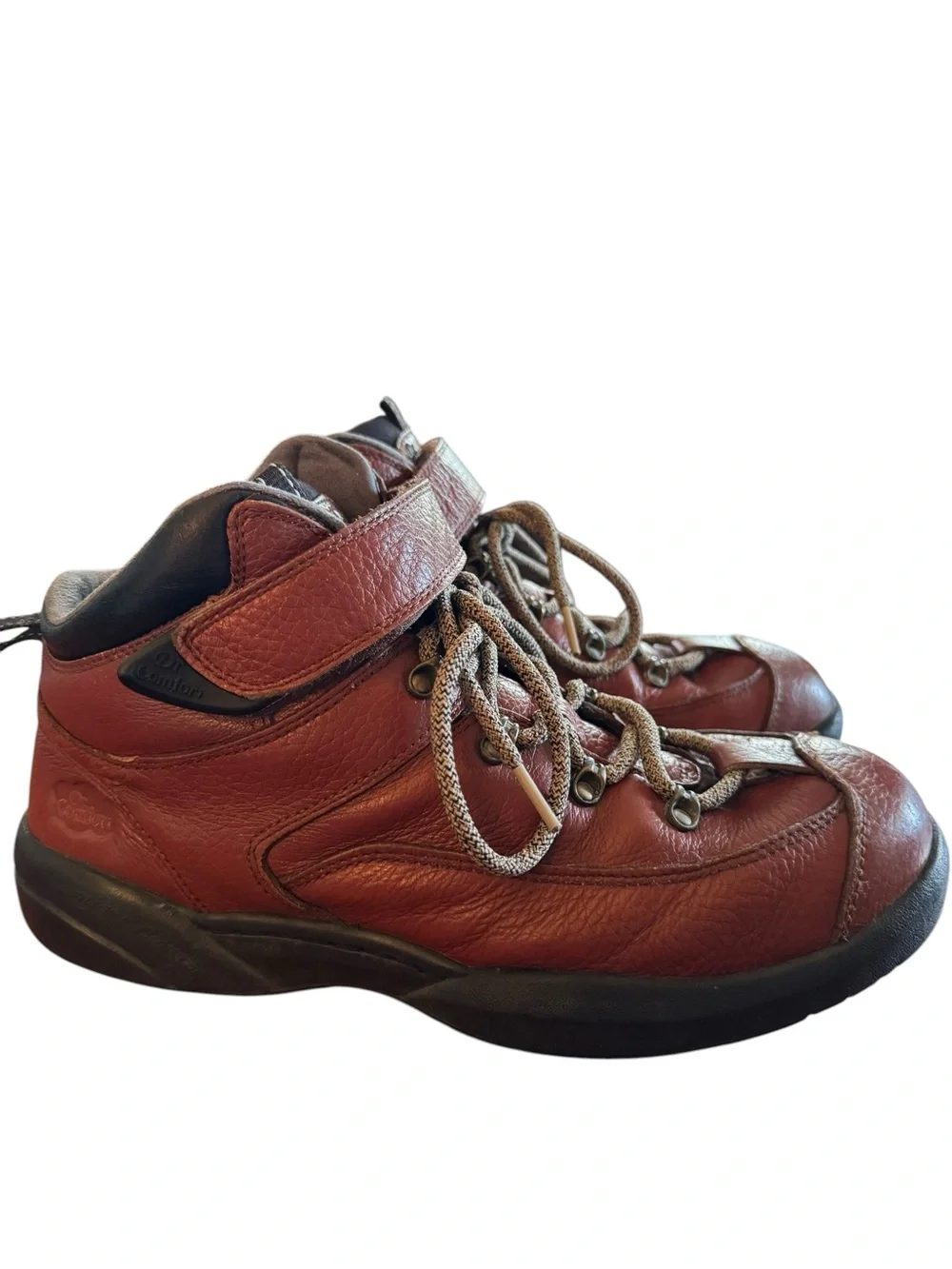 Dr. Comfort Ranger Leather Walking Mens Shoes 9.5XW Extra Wide Orthopedic